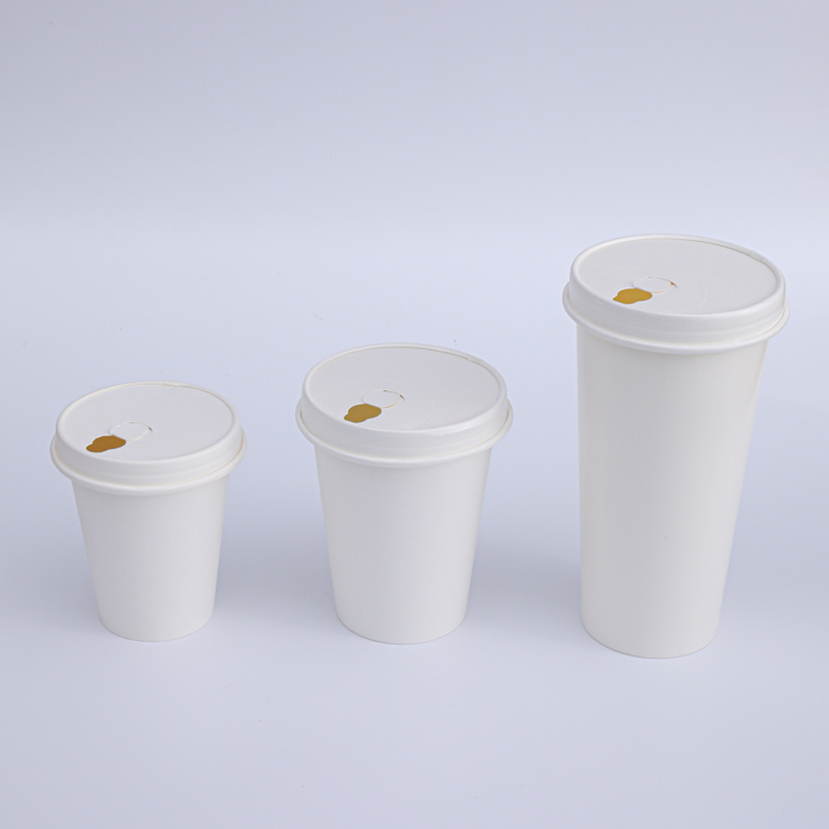 plastic free paper cups and paper lids