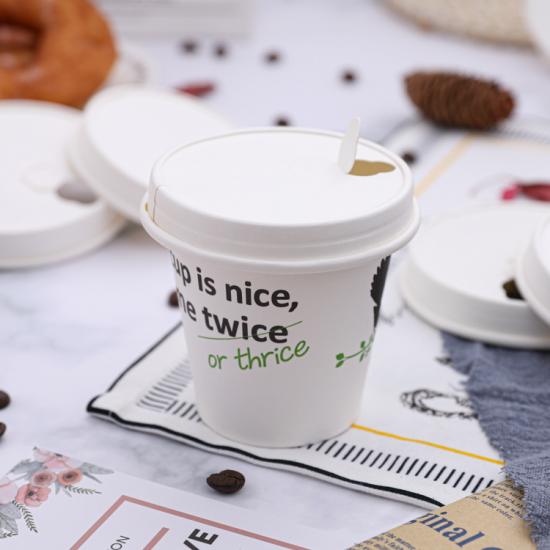 Double layer paper cup with customized design