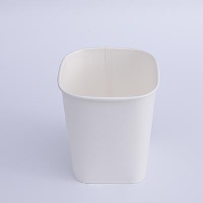 tasse de pop-corn en papier jetable de taille personnalisée