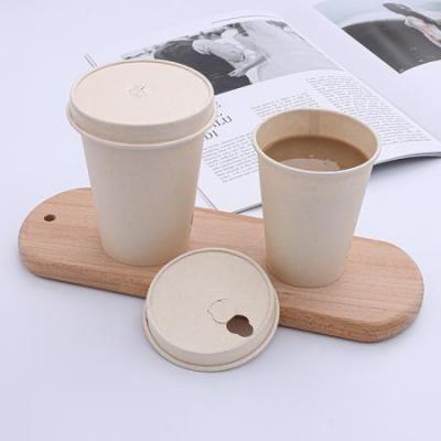 Tasses à café en papier de qualité alimentaire personnalisées avec couvercles
