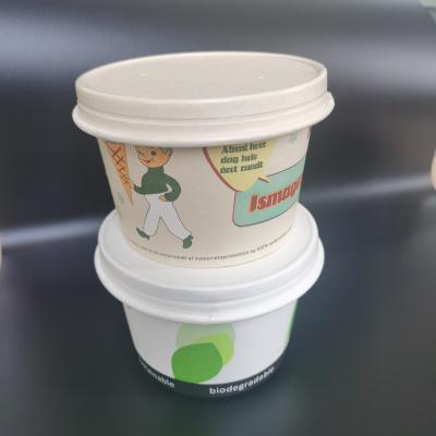 Disposable ecofriendly paper bowls with lids