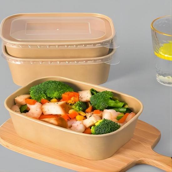 Biodegradable 500-1000ml customized paper bowl