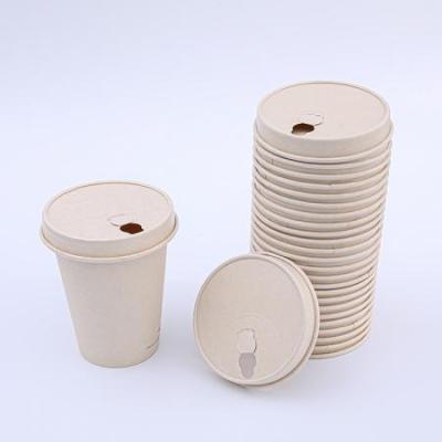 Couvercles jetables compostables de tasse de café pour l'emballage de boisson
