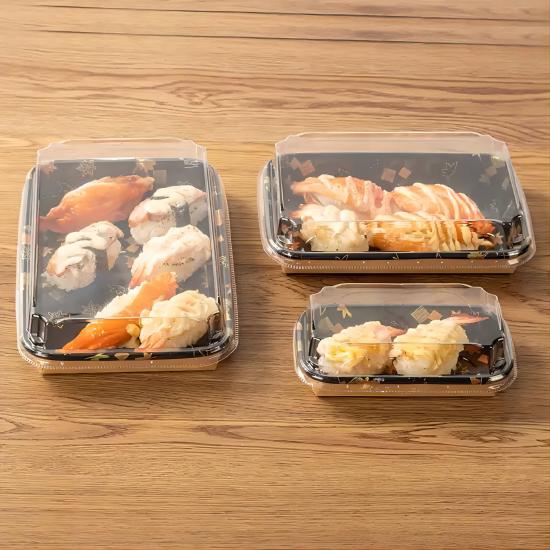 Disposable eco-friendly Kraft paper tray