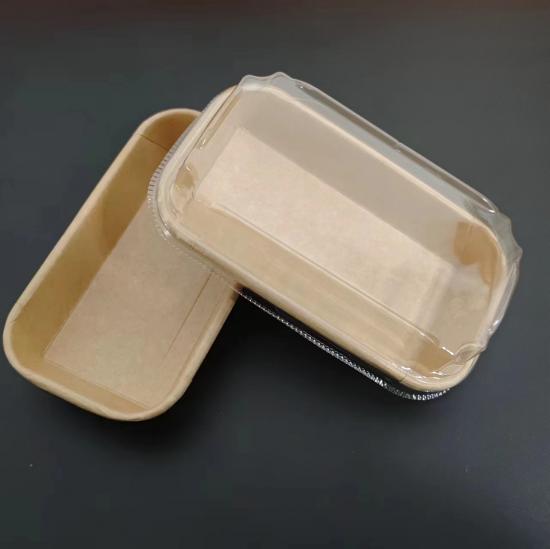 Disposable eco-friendly paper sushi tray